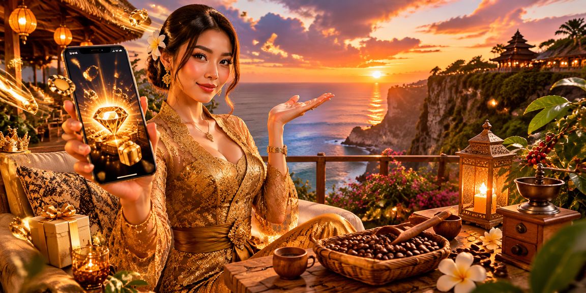 Nuansa lounge modern dengan atmosfer santai untuk pengguna platform hiburan online