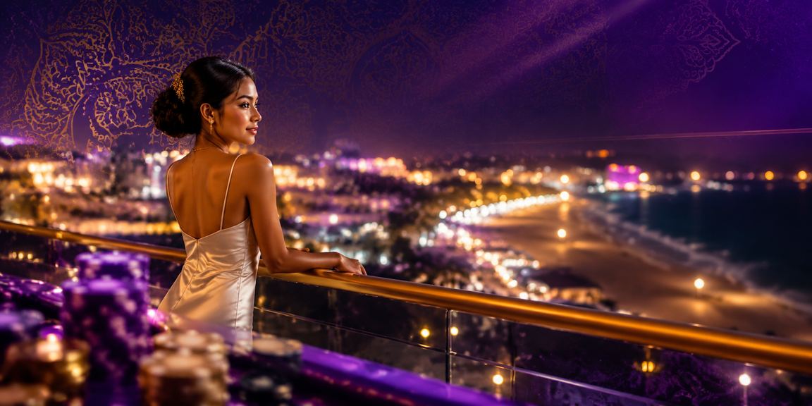 Suasana santai di pantai Vietnam sambil menikmati pengalaman bermain casino eksklusif